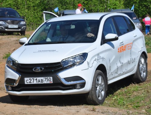 Дорожный просвет и проходимость Lada XRay