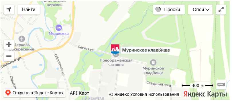 Как доехать до Муринского кладбища: карта проезда, ориентиры и полезные советы для посетителей