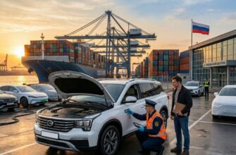 Растаможка авто из Китая в Россию